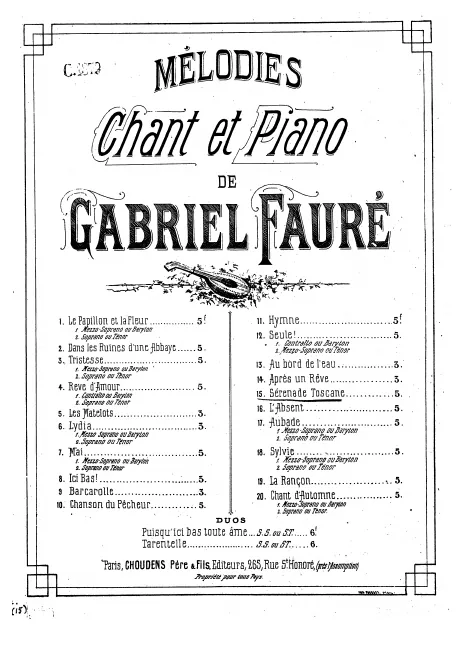 Complete Score (C minor)