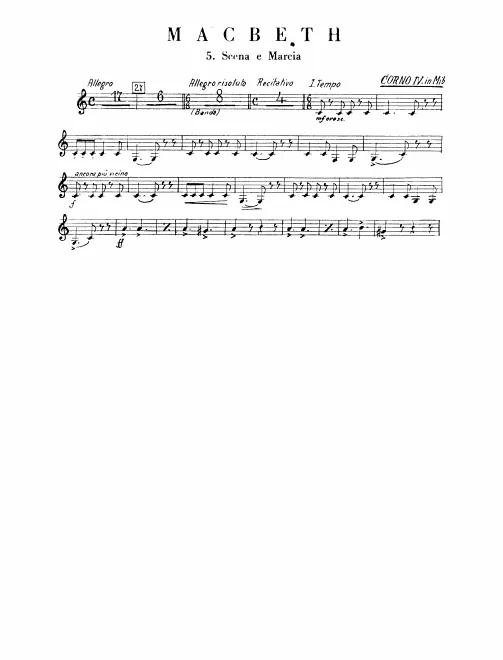 Horn 4 (E)