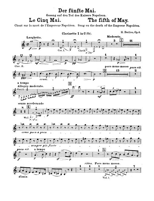Clarinet 1, 2 (C)