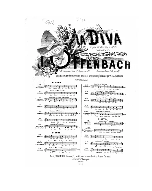 No.10, Rondeau: "Au salon de cérémonie" (Act II, No.10)