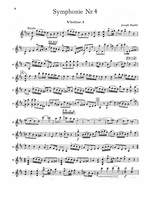 Violins I