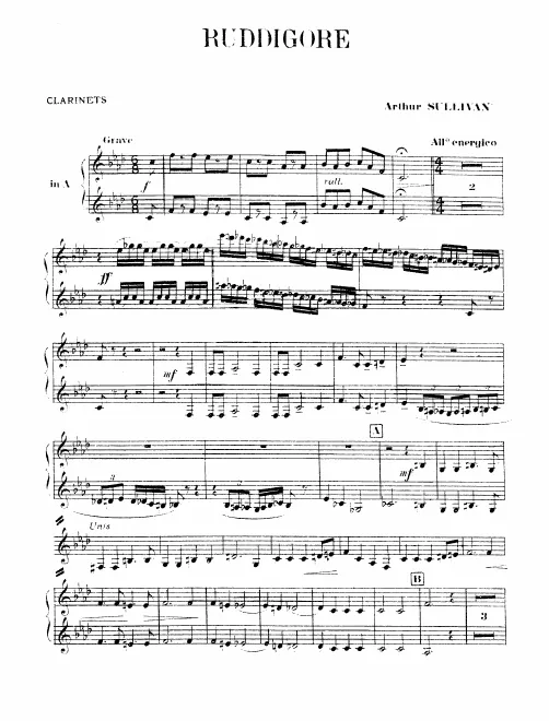 Clarinet 1/2 (A/B)