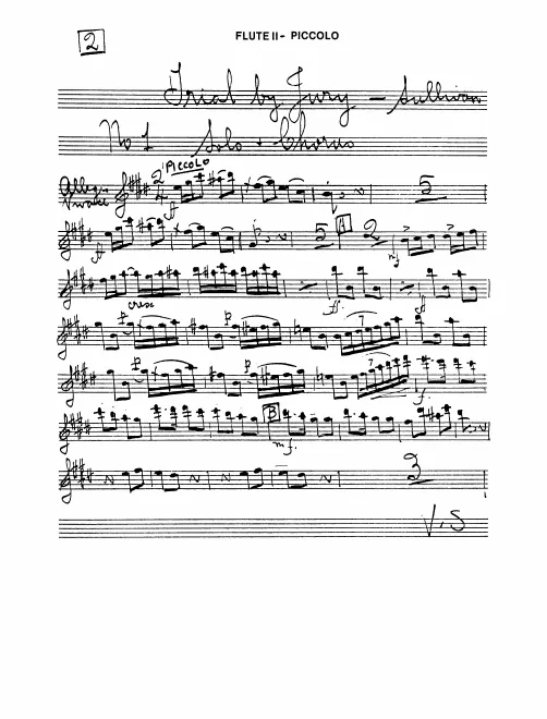 Flute 2/Piccolo