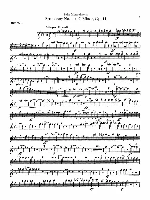 Oboe 1, 2