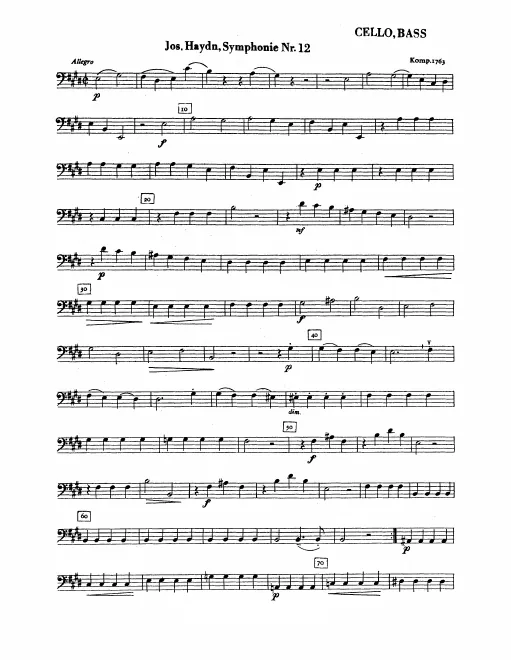 Cellos/Basses