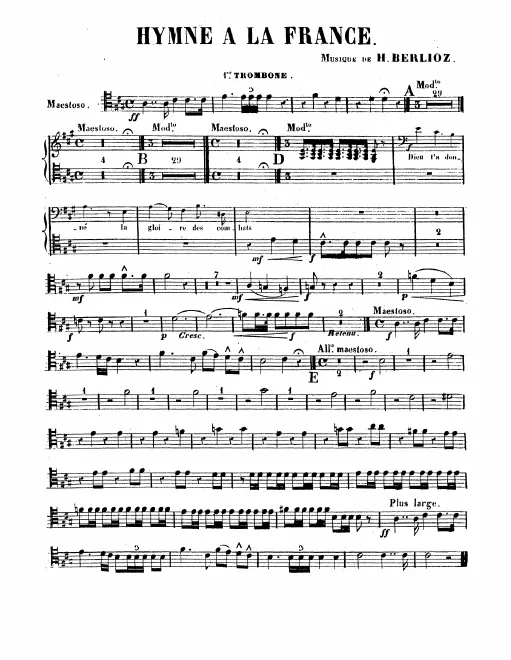 Trombone 1/2, 3, Tuba