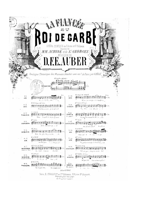 No.7, Nocturne: "Allons! dormons!" (Act II, No.7a)
