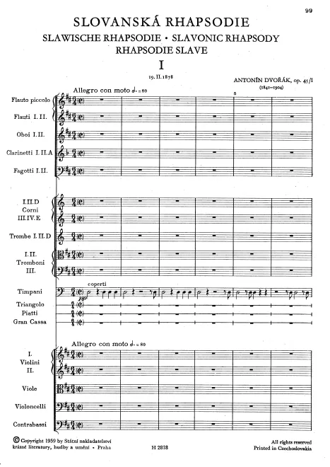 1. Rhapsody in