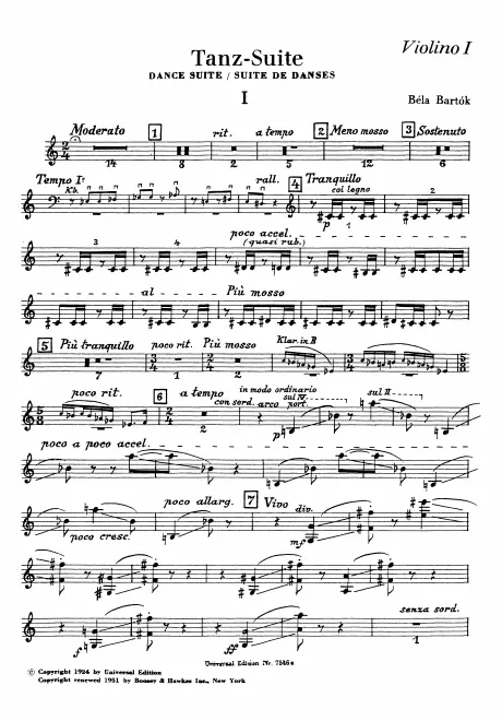 Violins I