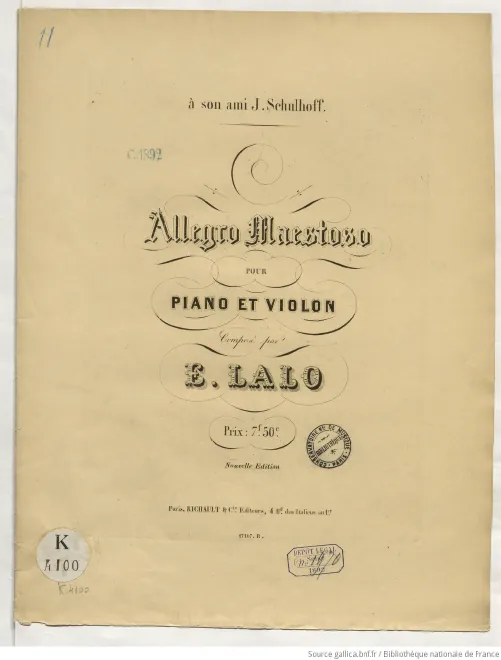 Complete Score and Violin Part