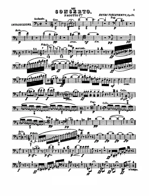 Bassoon 1, 2