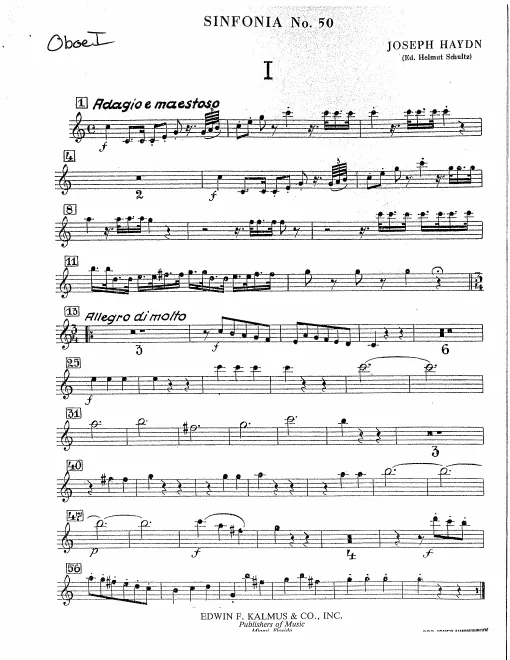 Oboe 1