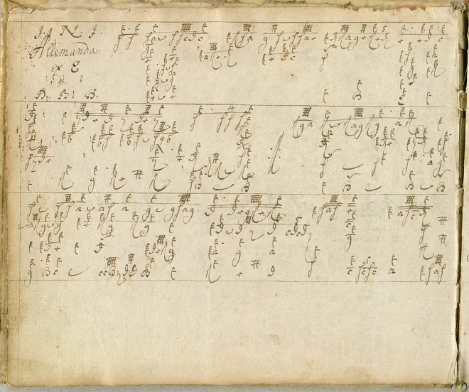 Complete Score (Keyboard tablature)