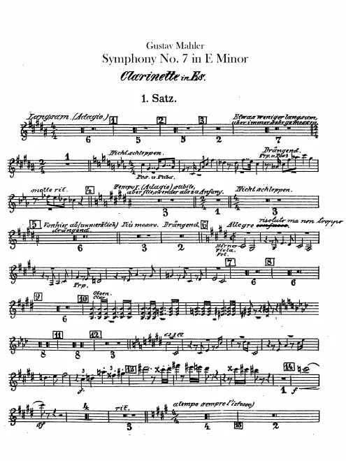 Piccolo Clarinet (E)