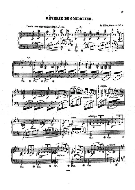 3. Rêveríe du Gondolier