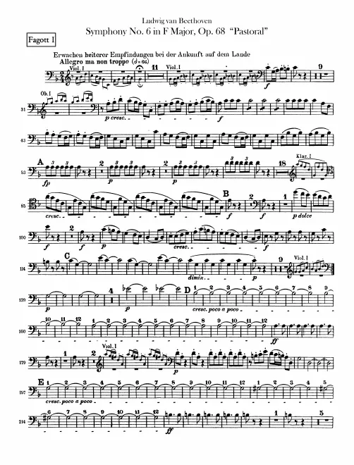Bassoon 1, 2