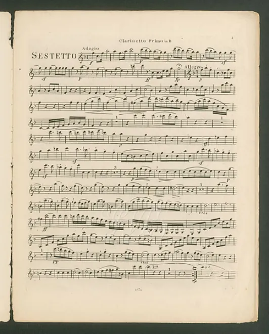 Clarinet 1 (B)