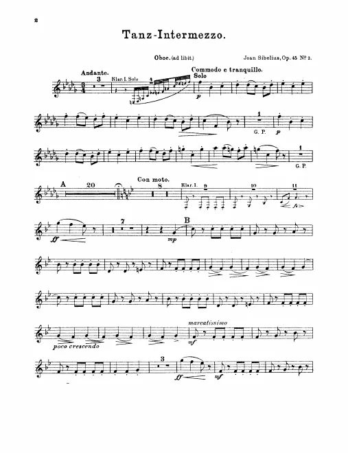 Oboe (ad lib.)