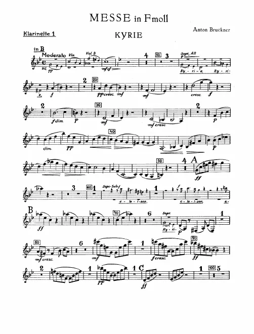 Clarinet 1, 2 (B)