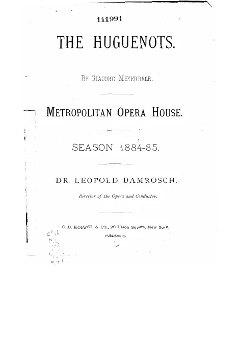 Complete Libretto