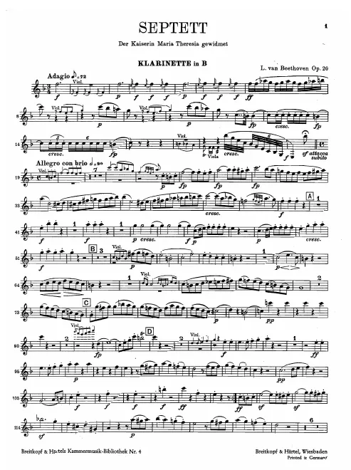 Clarinet (B)