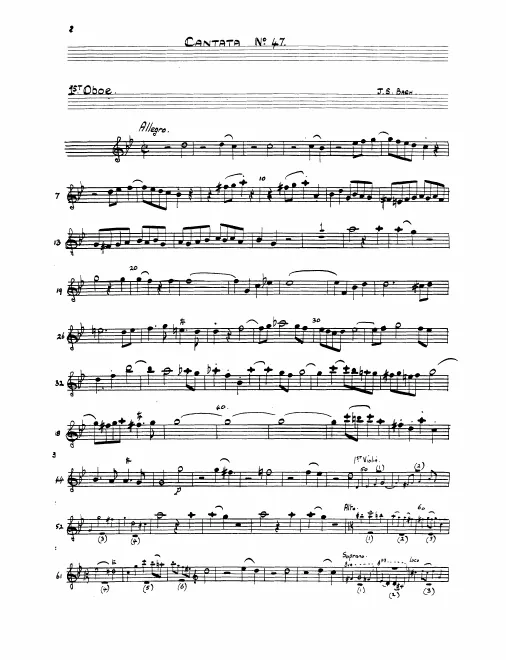Oboe 1, 2
