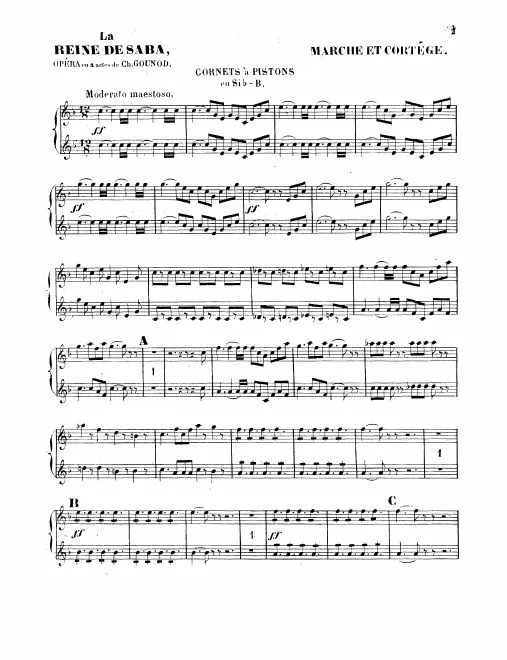 Cornet 1/2 (B)