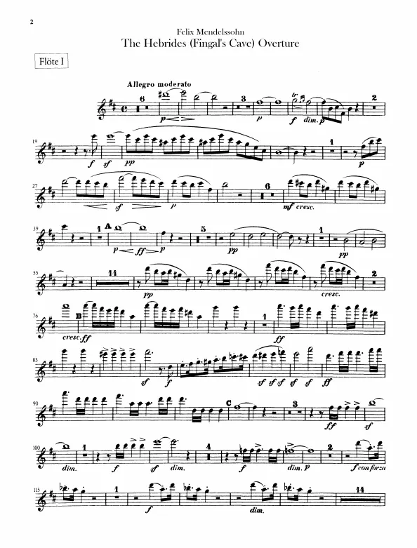 Flute 1, 2