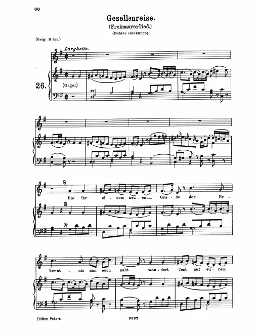 Complete Score (low voice, )