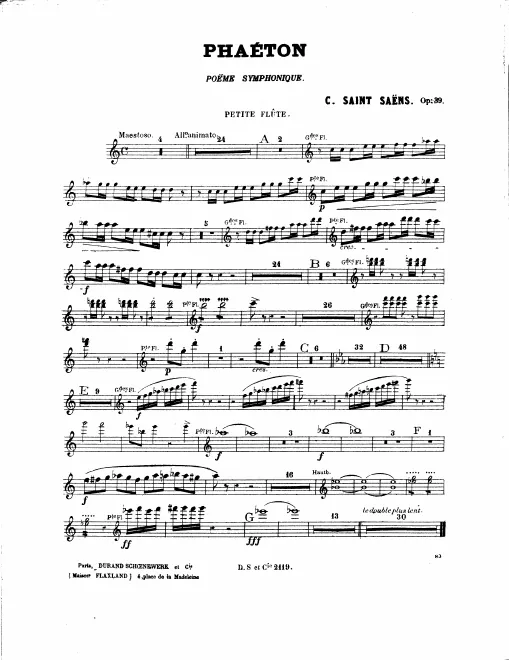 Piccolo, Flute 1/2 (also Piccolo 1/2)