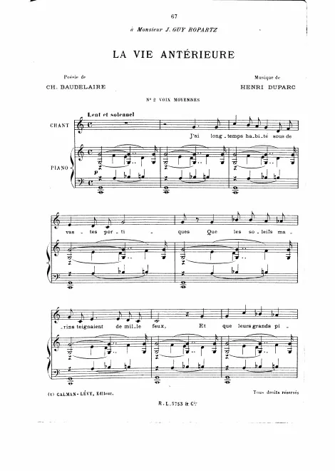 Complete Score (medium voice, in )