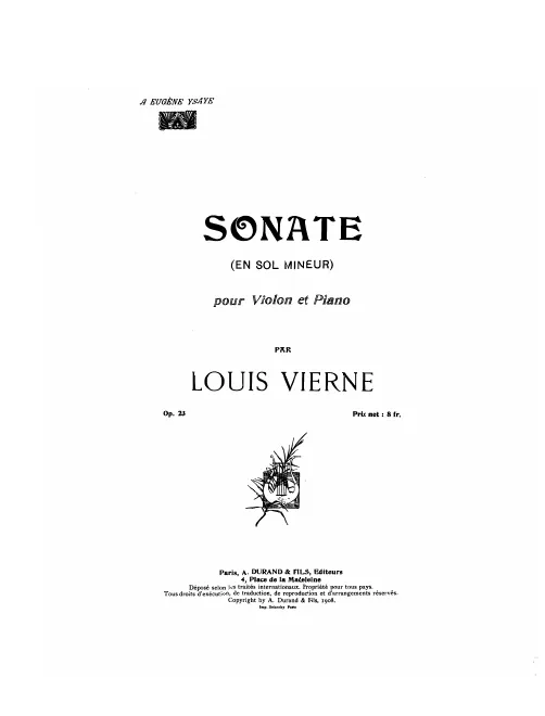 Piano score