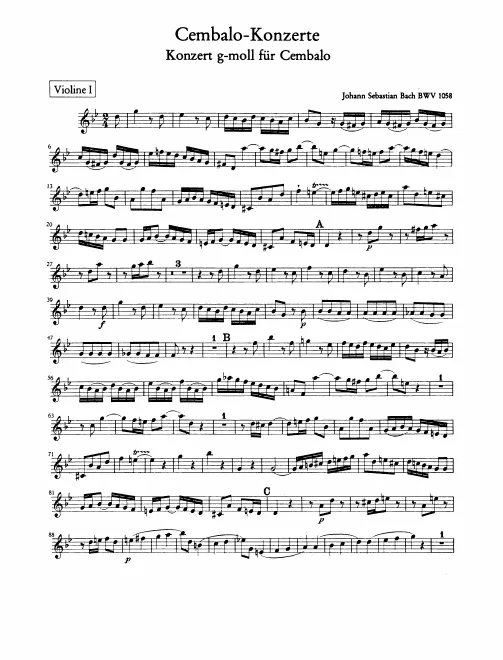 Violins I