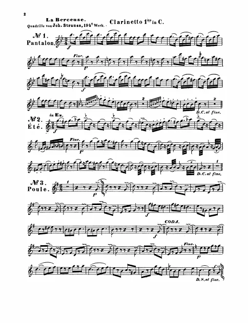 Clarinet 1, 2 (C)