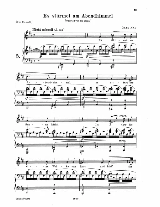 Complete Score (medium voice)