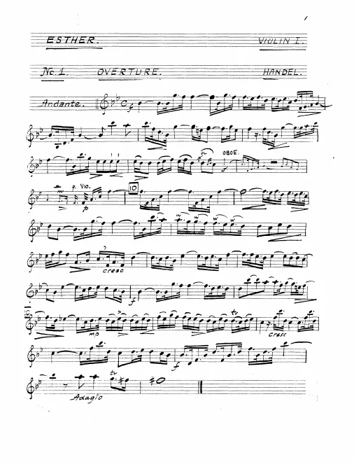 Violins I