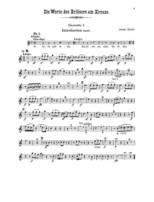 Clarinet 1, 2 (B/C/A)