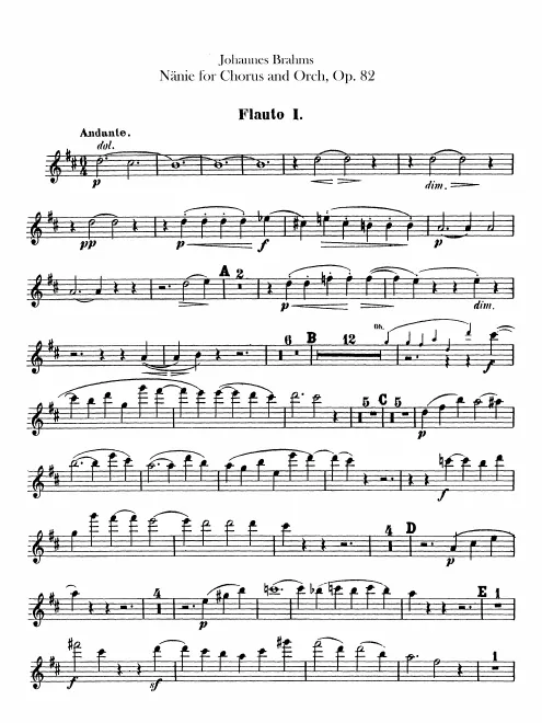 Flute 1, 2