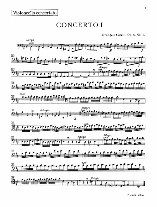 Cello (concertato)