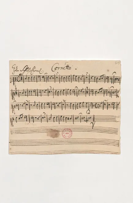 4. Corale: Christe, du Lamm Gottes (Cornetto, Trombone 1, 2, 3)
