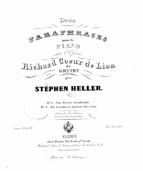 2. Paraphrase sur "Un bandeau couvre les yeux", Op.26