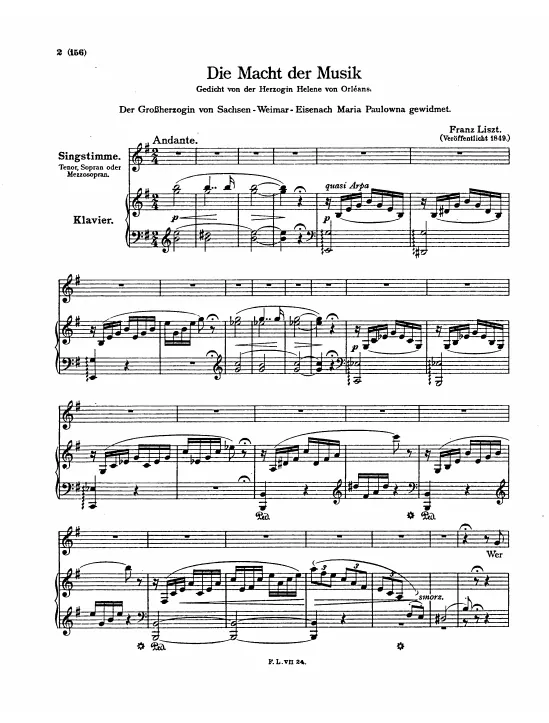 Complete Score (S.302)