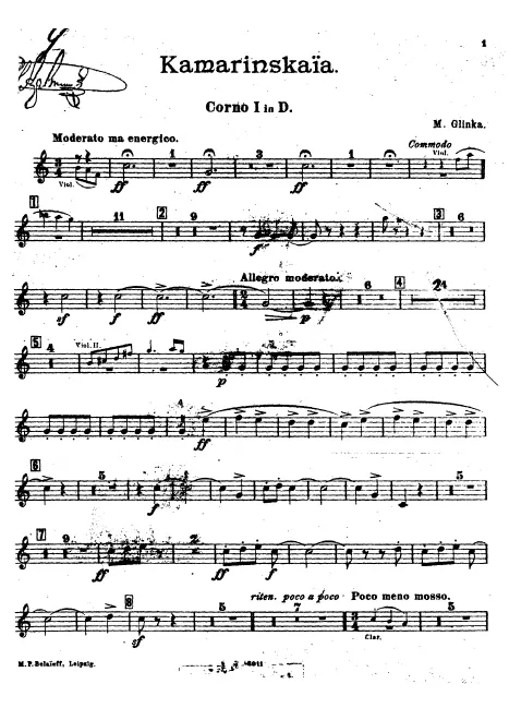 Horn 1, 2 (D)