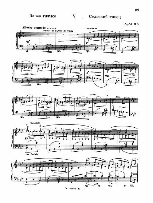 5. Danza rustica