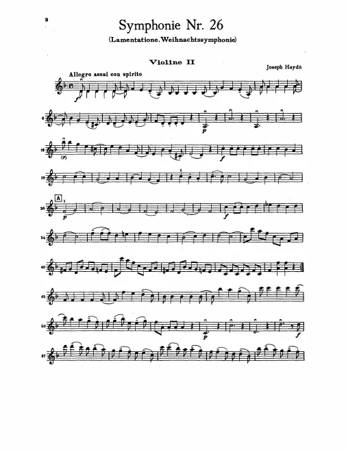 Violins II