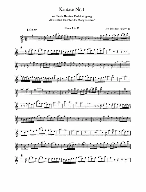 Horn 1, 2 (F)