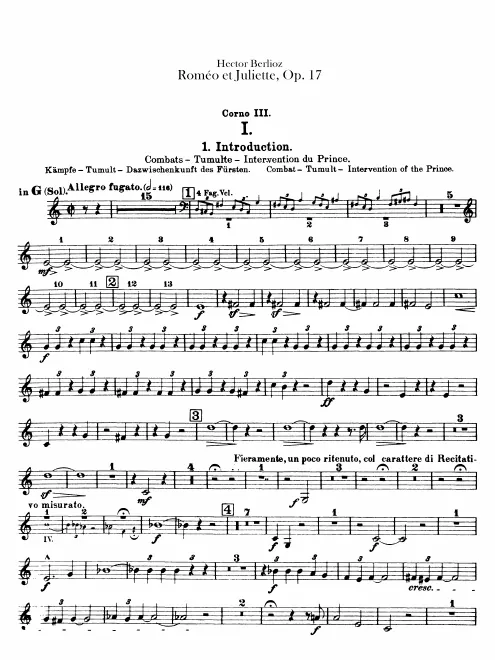 Horn 3 (G/D/A/B/E)