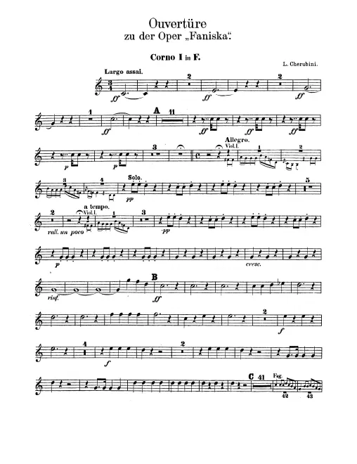 Horn 1, 2 (F)