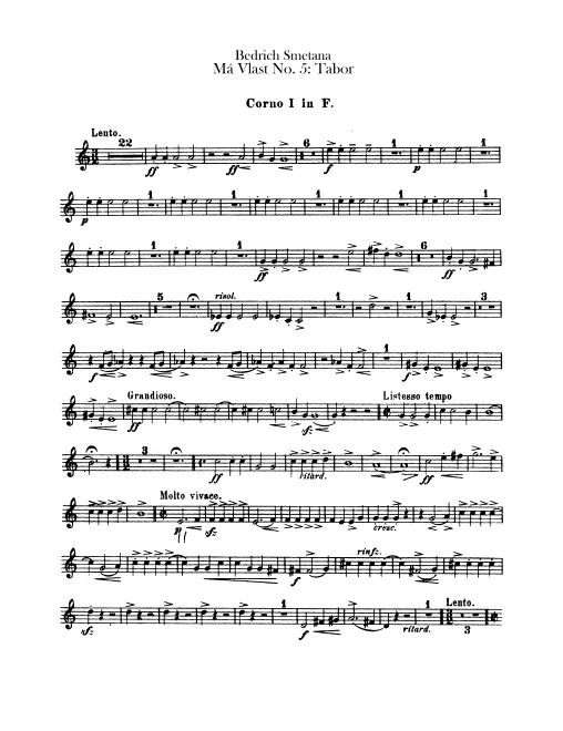 Horn 1, 2 (F)
