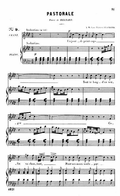 Complete Score (: high voice and piano)